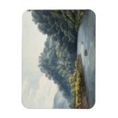 Goodrich Castle on the Wye (w/c, pen & ink, chalk) マグネット (縦)