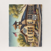 Goodsprings Elementary Historic Schoohouse 1913 NV ジグソーパズル (縦)