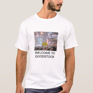 GOODSTOCKへの歓迎 Tシャツ