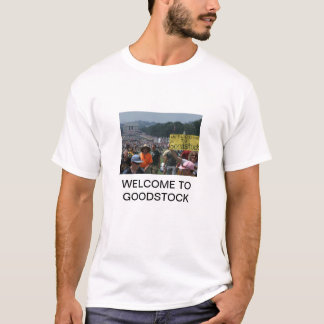 GOODSTOCKへの歓迎 Tシャツ