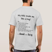 GoodToBeADog-1 Tシャツ (裏面)