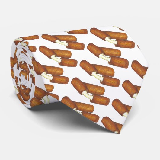 Gooey揚げモッツァレラチーズスティックジャンクフード ネクタイ (ロール)