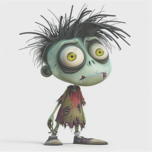 Gooey Max - Tongue-Out Terror シール (正面)