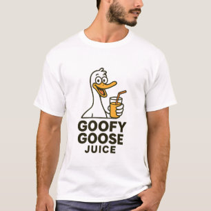 Goofy Goose Juice - あらゆるシーンで楽しめるユニークなデザイン Tシャツ