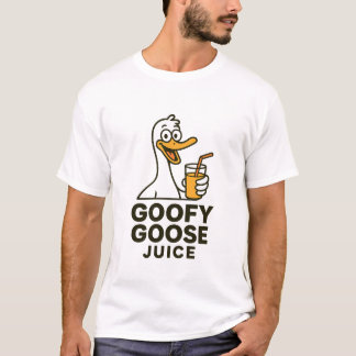 Goofy Goose Juice - あらゆるシーンで楽しめるユニークなデザイン Tシャツ