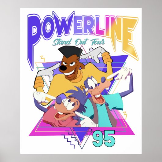 Goofy Movie Powerlin ポスター (正面)