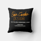 goofy skull skeleton face クッション (裏面)