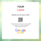 Googleのレビュー事業ロゴをスキャンして口コミを確認 ウィンドウサイン (シート3)