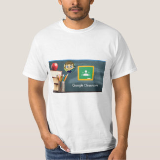 Googleの教室にシャツを着る Tシャツ