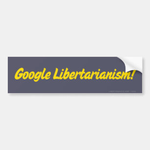 Googleの自由主義! バンパーステッカー
