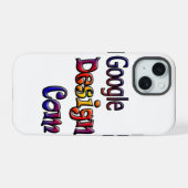 Googleデザイン iPhone 15ケース (裏面横)