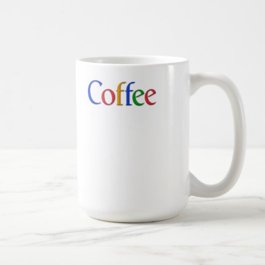 Googleフォントのコーヒーマグ コーヒーマグカップ (右)