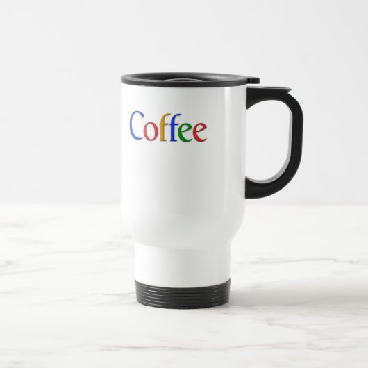 Googleフォントのコーヒーマグ トラベルマグ (右)