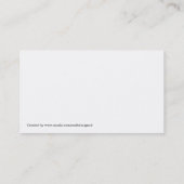 Googleマップのロケータの名刺 名刺 (裏面)