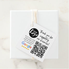 GoogleレビューありがとうロゴQRコード フェイバータグ