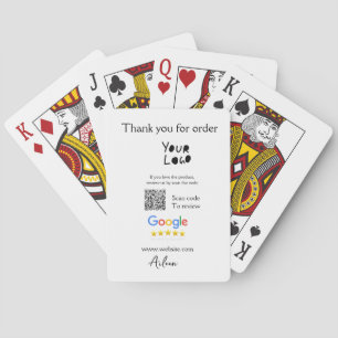 GoogleレビューのビジネスのロゴウェブサイトスキャンQRコード トランプ