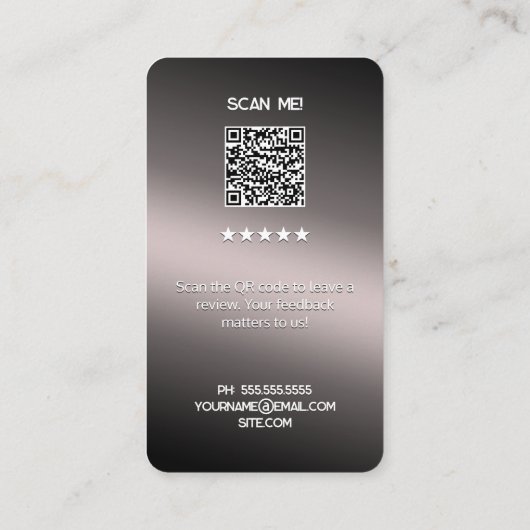 Googleレビューカード 名刺 (裏面)