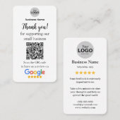 Googleレビューカード 名刺 (正面/裏面)