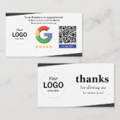 Googleレビューカード 名刺 (正面/裏面)