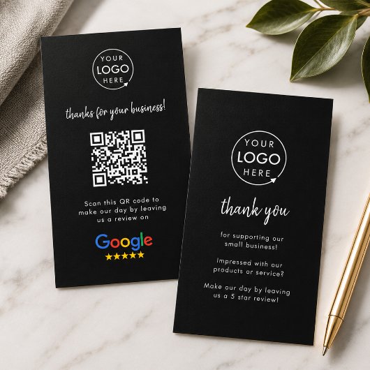 Googleレビュービジネスカード | QRコードレビューへのリンク 名刺