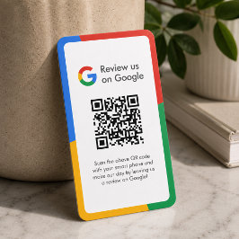 Googleレビュービジネスカード | QRコードレビューへのリンク 名刺