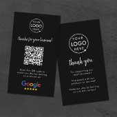 Googleレビュービジネスカード | QRコードレビューへのリンク 名刺