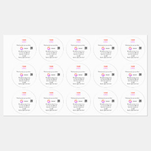 GoogleレビュービジネスロゴQRレビューのスキャン ラベル