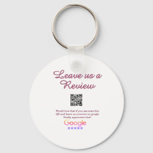 GoogleレビュービジネスロゴScan QRレビュー キーホルダー