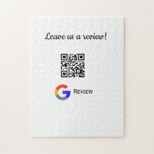 GoogleレビュービジネスロゴScan QRレビュー ジグソーパズル