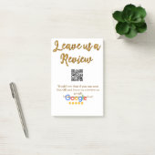GoogleレビュービジネスロゴScan QRレビュー ポストイット (オフィス)