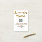 GoogleレビュービジネスロゴScan QRレビュー ポストイット (デスク上)