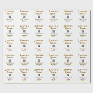 GoogleレビュービジネスロゴScan QRレビュー ラッピングペーパー