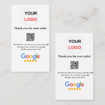 GoogleレビュービジネスロゴScan QRレビュー