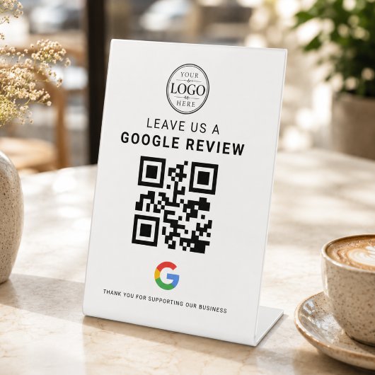 Googleレビューロゴ卓上ディスプレイ 台座サイン
