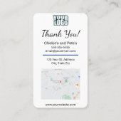 Googleレビュー中小企業の名刺 名刺 (裏面)