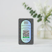 Googleレビュー中小企業の名刺 名刺 (スタンド正面)