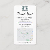 Googleレビュー中小企業の名刺 名刺 (裏面)