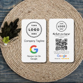 Googleレビュー依頼カード（ロゴとQRコード付き） 名刺
