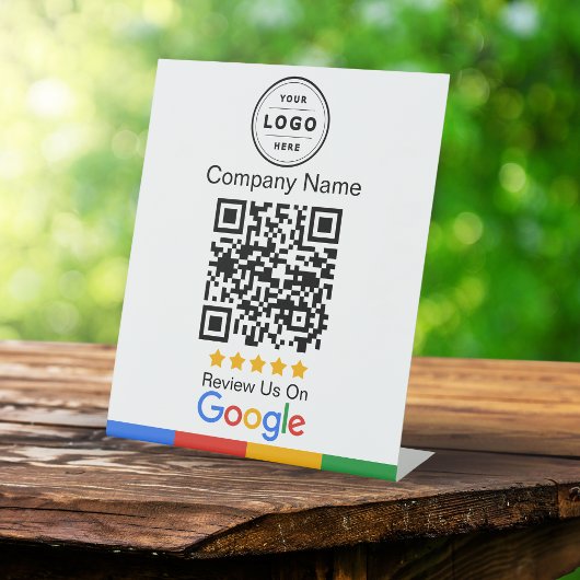 Googleレビュー依頼ロゴ台座サイン 台座サイン