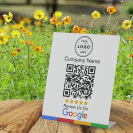 Googleレビュー依頼ロゴ台座サイン 台座サイン