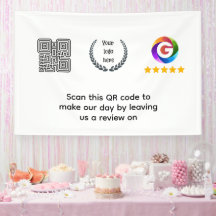 Googleレビュー卓上サイン | QRコードドアサイン