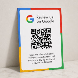 Googleレビュー同梱カード｜QRコード挿入 エンクロージャーカード