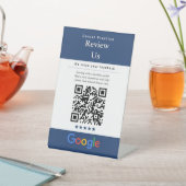 Googleレビュー用QRコードサイン | 歯科医院向け 台座サイン (インサイチュ)