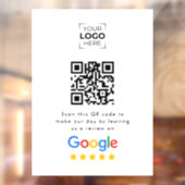 Googleレビュー用QRコード - ビジネスレビュー ウィンドウサイン (シート2)