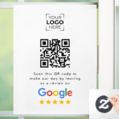 Googleレビュー用QRコード - ビジネスレビュー ウィンドウサイン (ホーム)