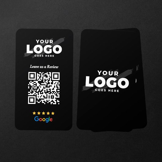 Googleレビュー用QRコード ビジネスレビュー リンク 5つ星 名刺