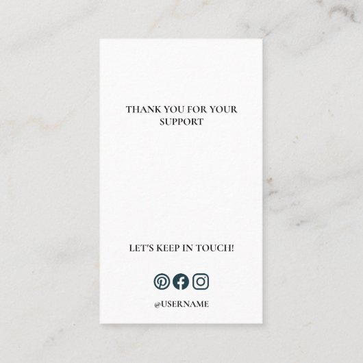 Googleレビュー自分のビジネス追加ロゴQrコード 名刺 (裏面)