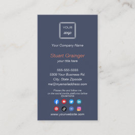 Googleレビュー – ソーシャルメディアを使用した名刺 名刺