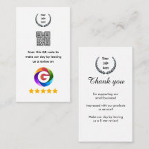 Googleレビュー テーブルサイン | QRコードスタンド