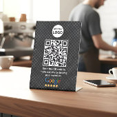 Googleレビュー |ビジネスレビューリンクQRコード 台座サイン